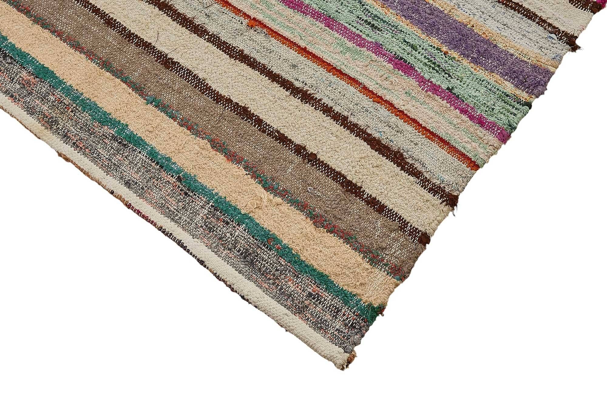 Turkish Handwoven Flatweave Chaput Kilim 187 cm x 294 cm