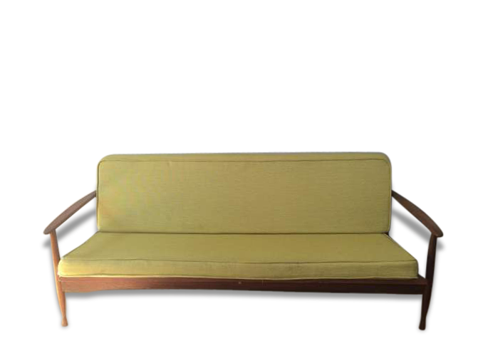 Sofa Scandinavian vintage 3 places