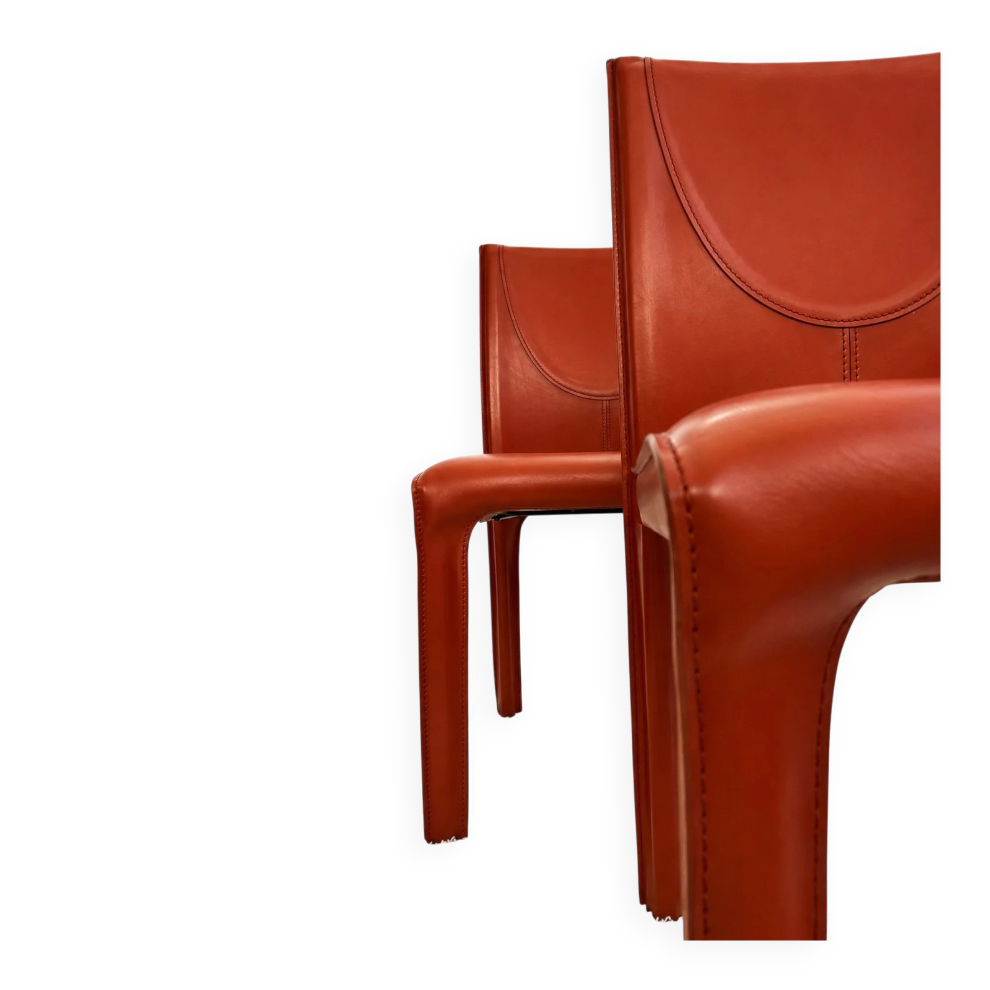 4 chaises Arper. Italie années 80.
