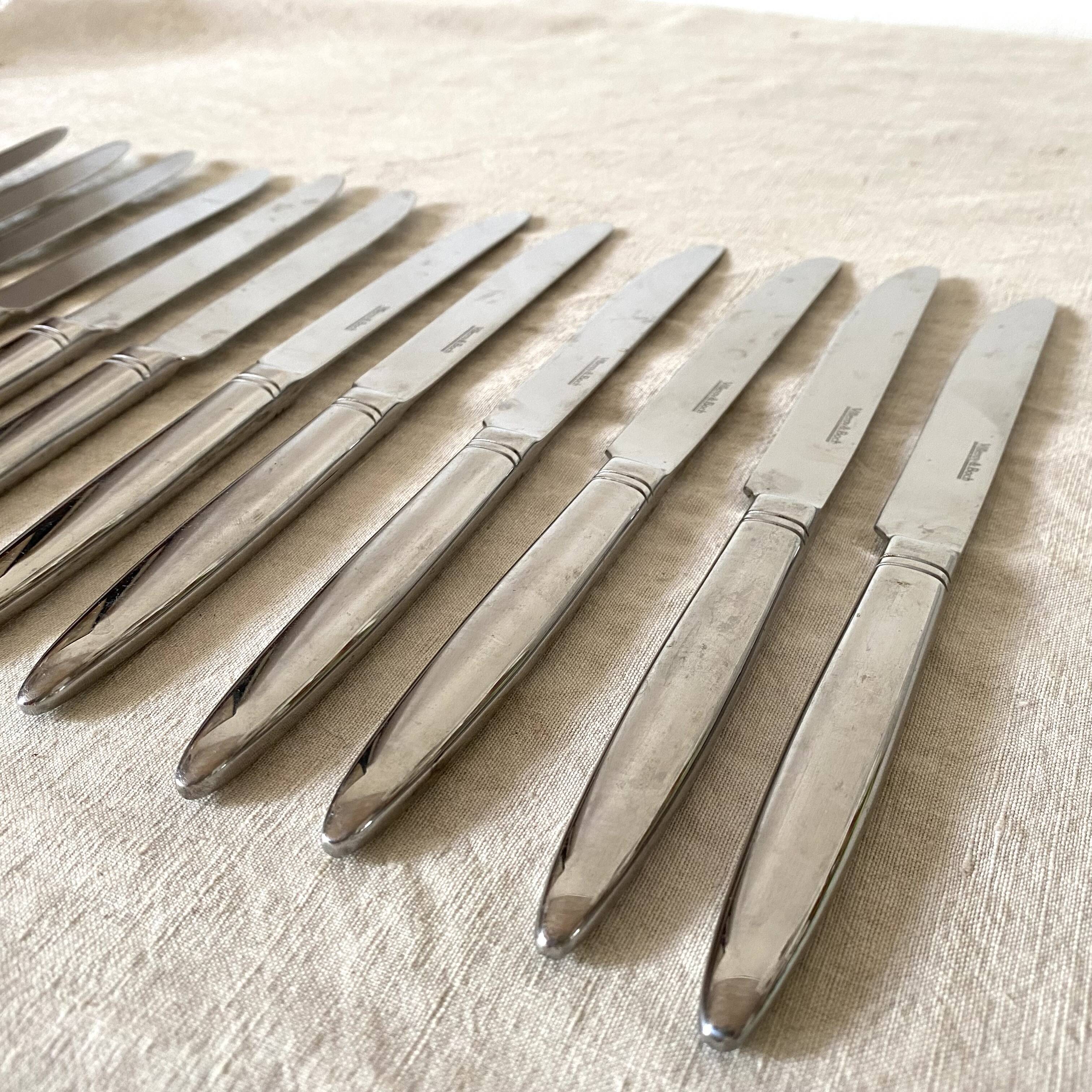 Villeroy and Boch stainless steel knives x12