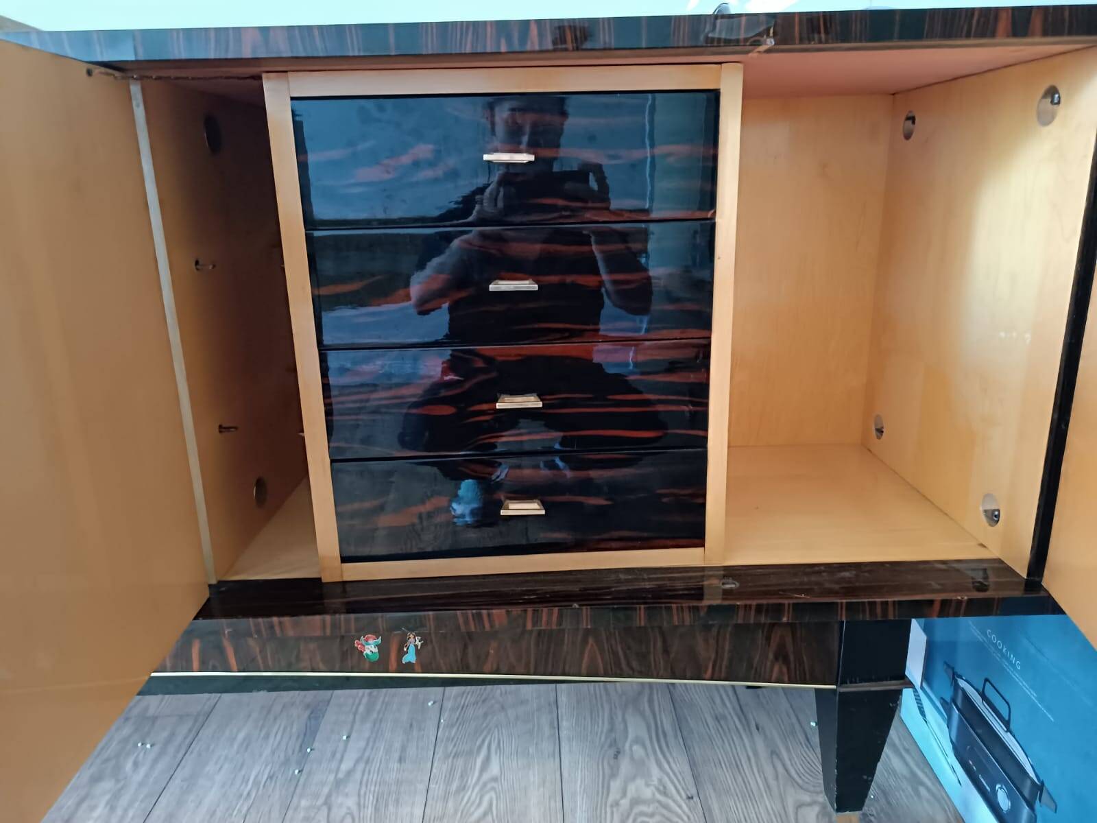 1960s vintage display cabinet NF