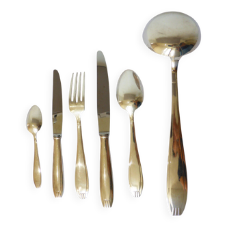 Apollo art deco silver plated vintage cutlery set