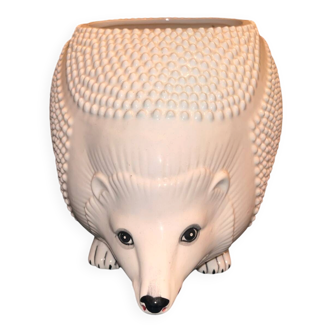 Hedgehog cache pot from the 1970s