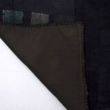 Black Vintage Hmep Patchwork Rug sku 3046