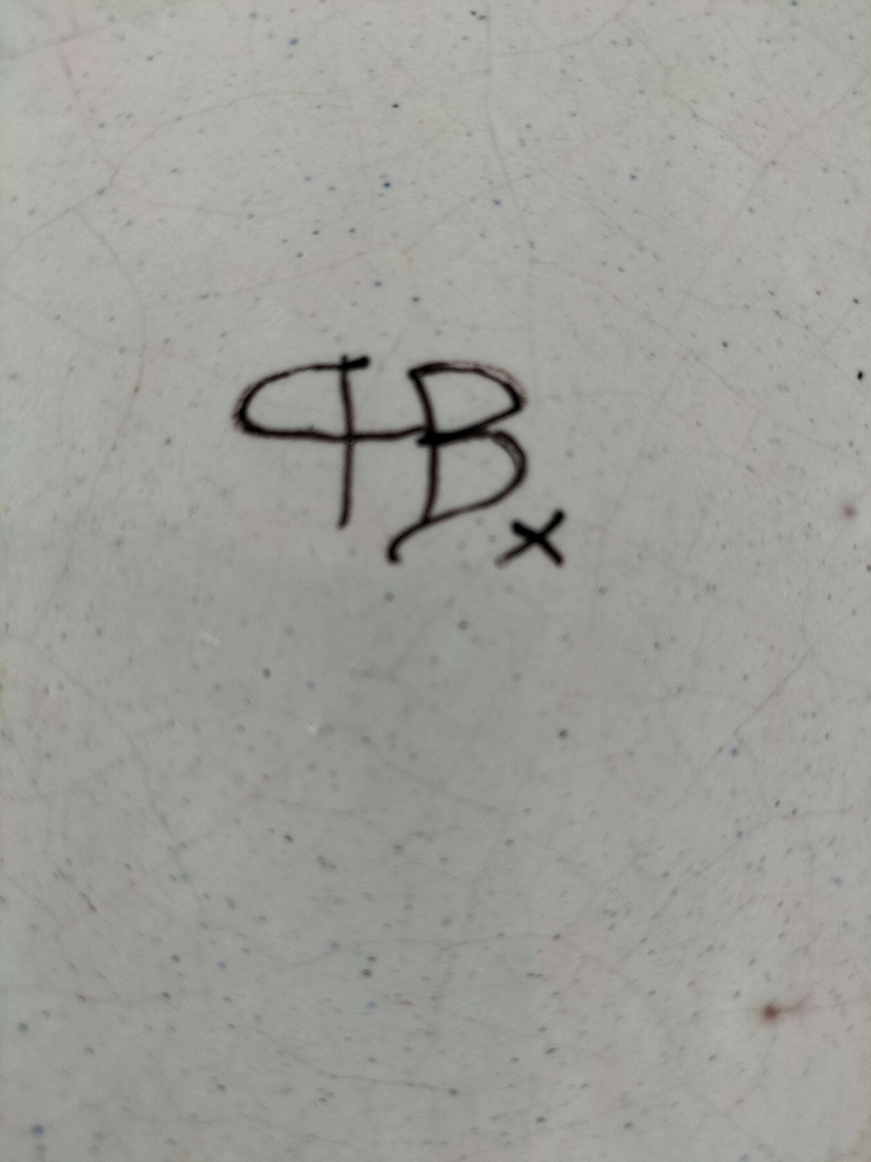 Covered cheese dish in Quimper earthenware – late 19th, early 20th century