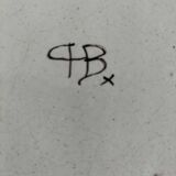 Covered cheese dish in Quimper earthenware – late 19th, early 20th century