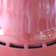 Dark red space age ceiling lamps by Bent Karlby for A. Schroder Kemi  -70's