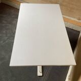 White melamine desk published by Roche&Bobois around 1970.