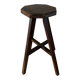 Tabouret sellette atelier en bois
