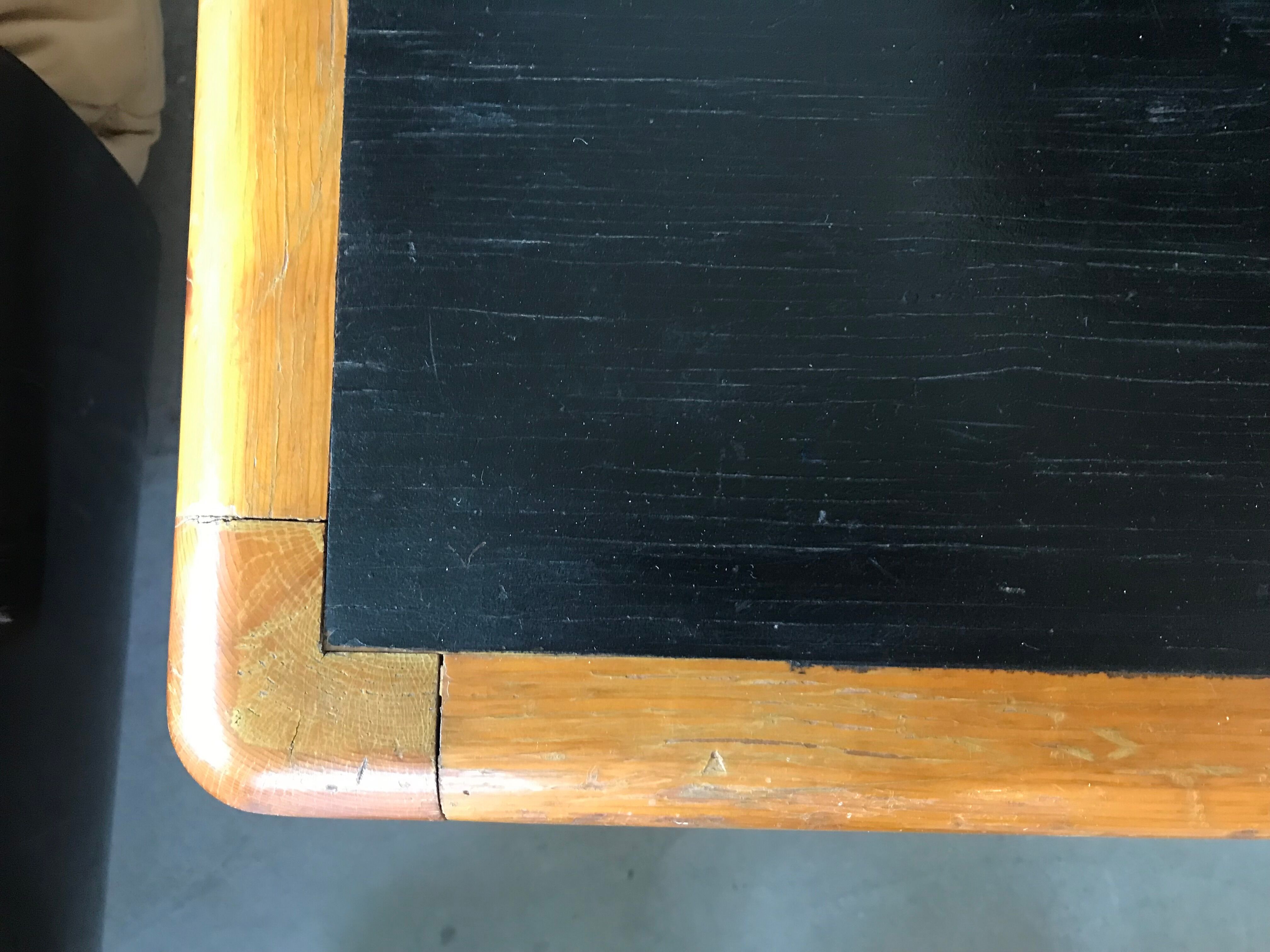 Pine coffee table, circa 1950