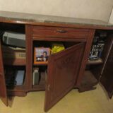 Art Deco sideboard from the 1930s/40s in solid oak