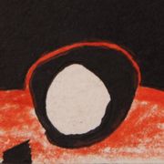 Dessin encre de chine sur papier de Gérald Foltête 2008 - 10x15 cm