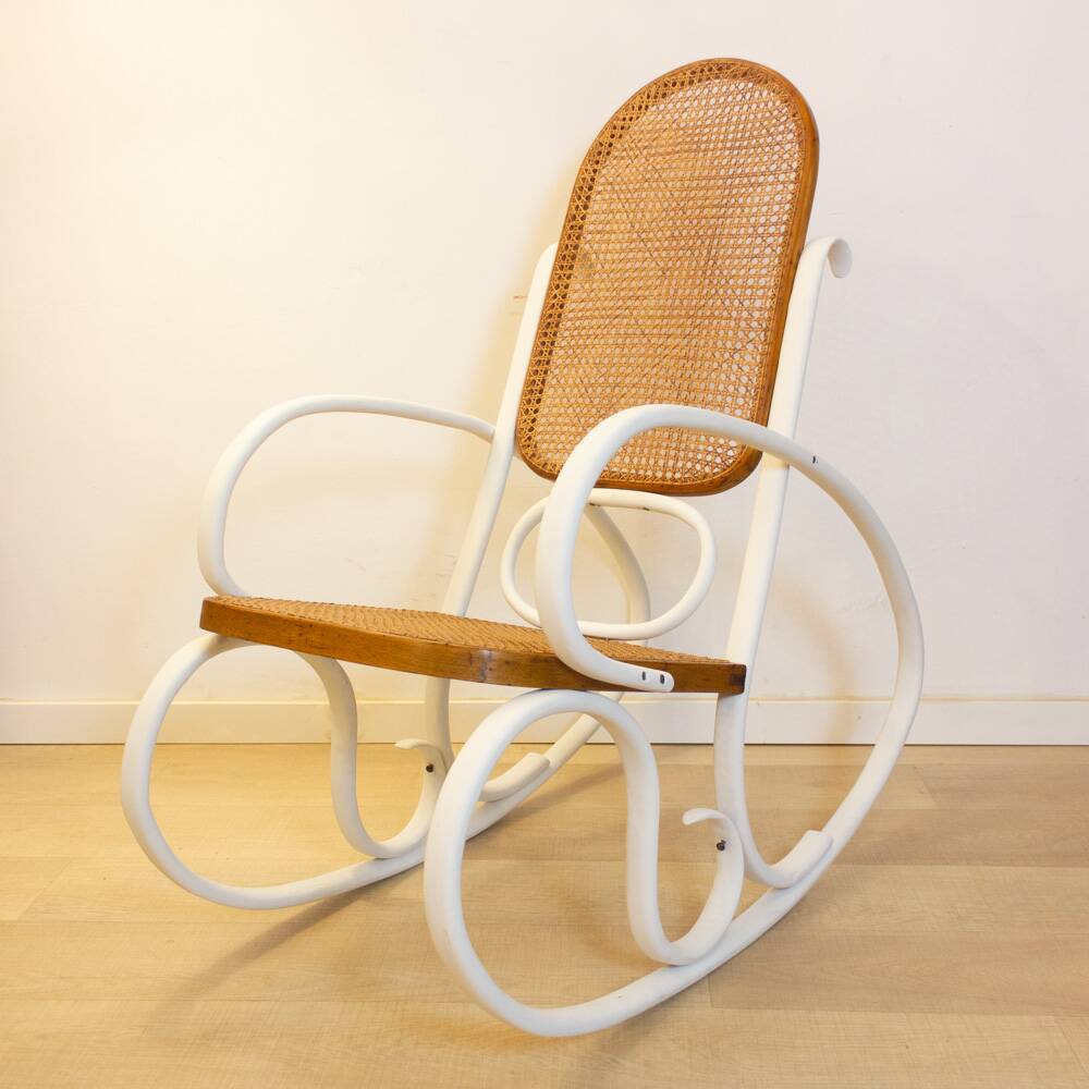 Art nouveau rocking chair
