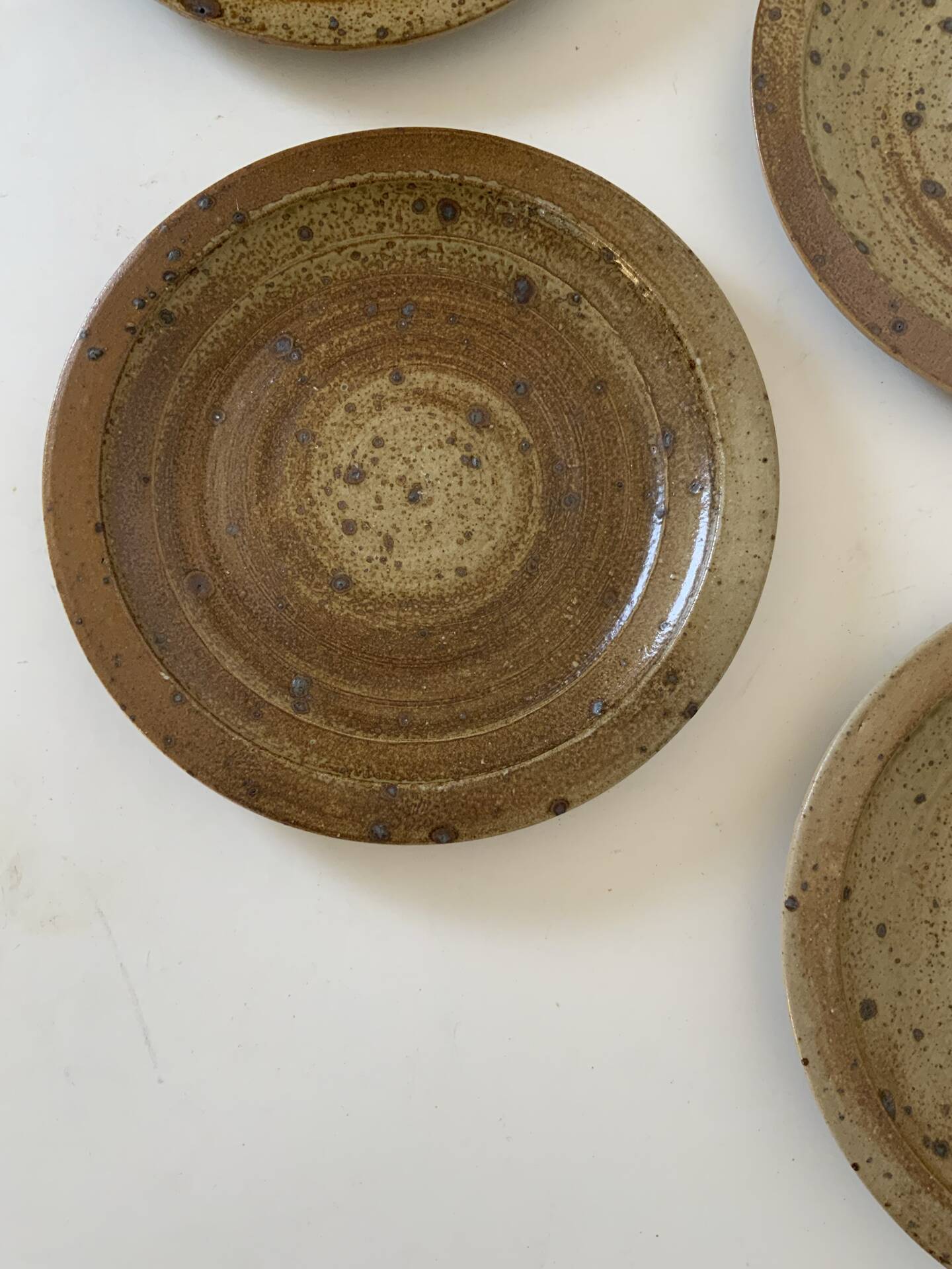 Pyrite stone plates