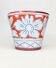 Vintage Fratellini Fanciullacci orange cache-pot