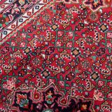 Handmade vintage Persian Malayer rug 167cm x 219cm, 1960s