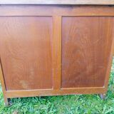 Antique solid oak desk