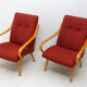 Paire de fauteuils par Jaroslav Šmídek, années 1960