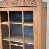 Art deco glass-glazed parisian wardrobe