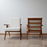 Paire de fauteuils du milieu du siècle