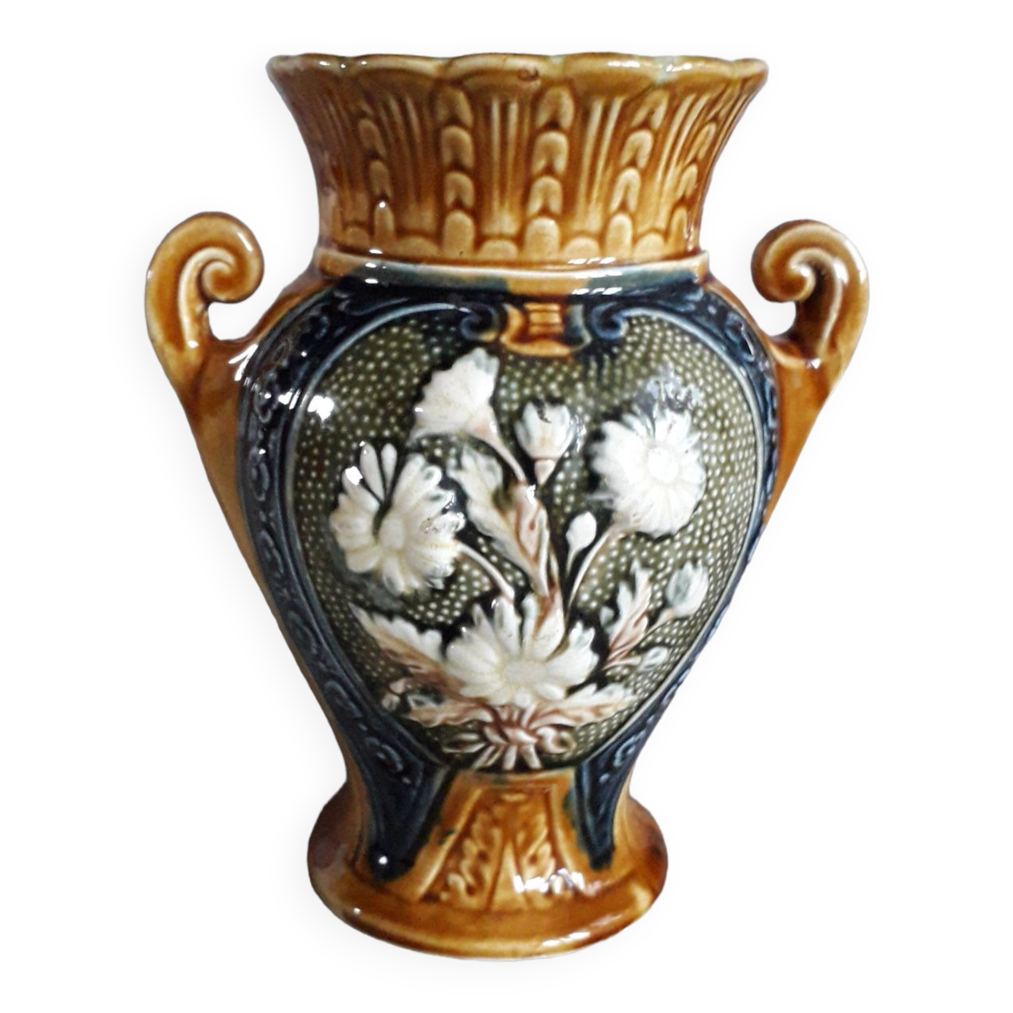 Vintage slip vase