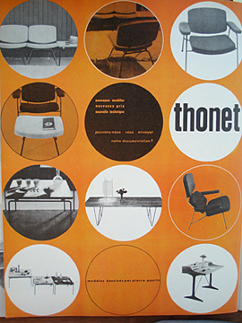 Pierre Paulin CM 190 heater for Thonet with Lelièvre fabric