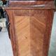 Small antique rosewood secretary with marble top ref je
