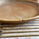 6 flat plates in stoneware