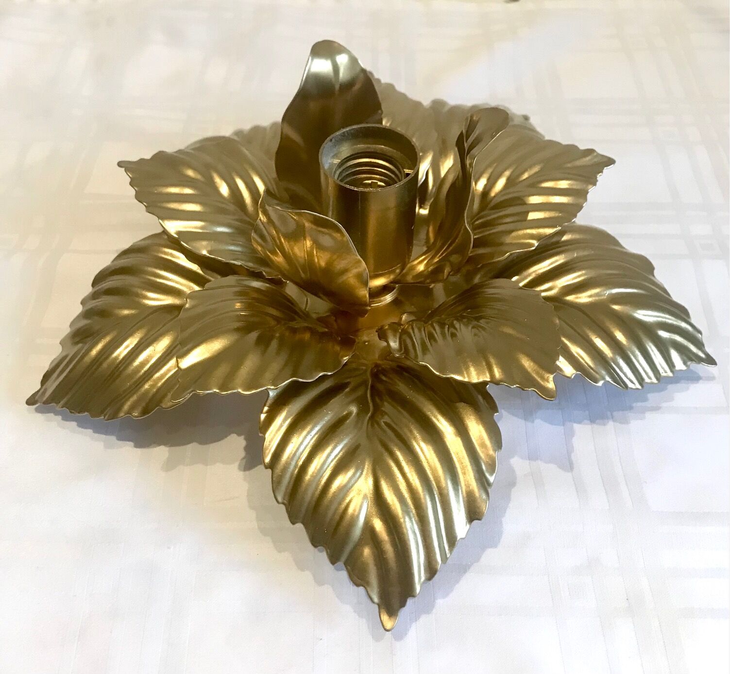 Pair of flower sconces
