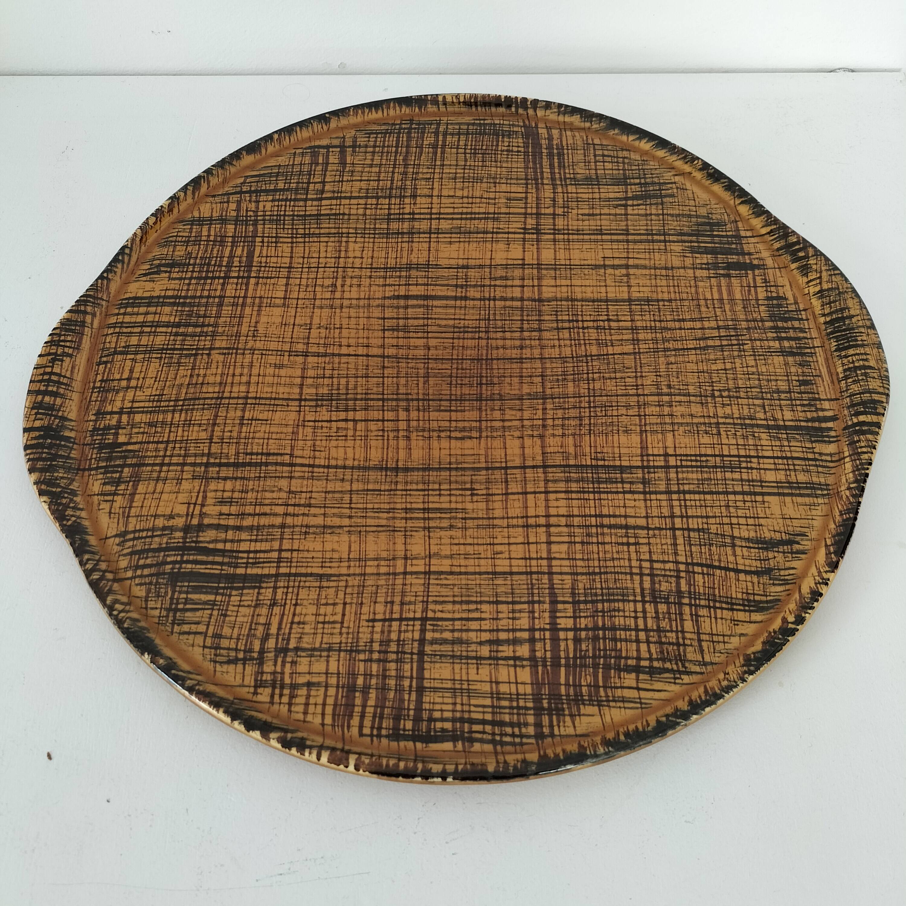 Saltworks earthenware dish, Duras model