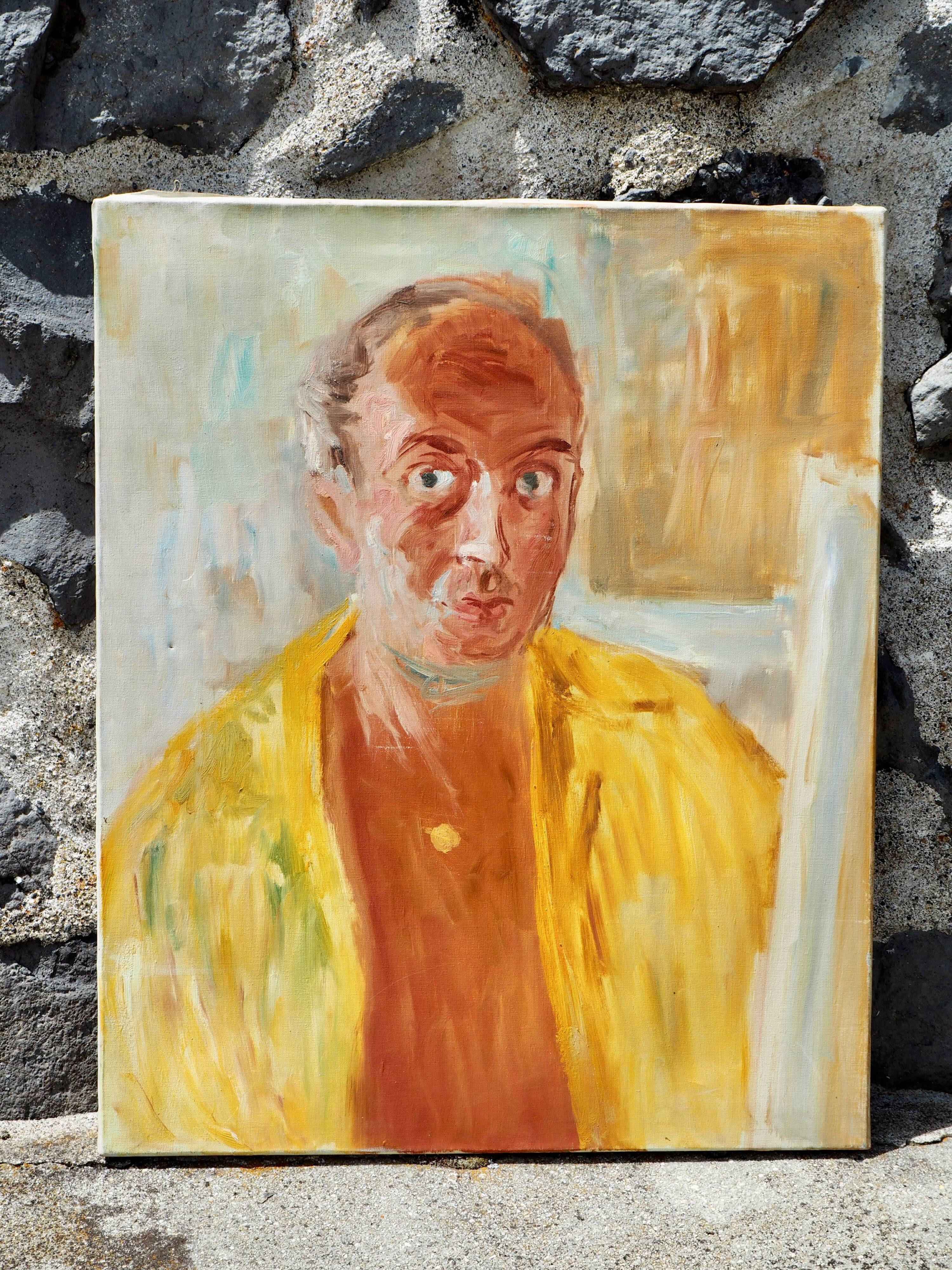 Self-portrait by Pierre-Laurent Brenot