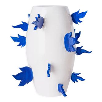 Blue Flame Vase