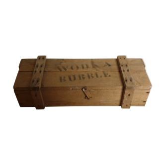 Wooden transport box