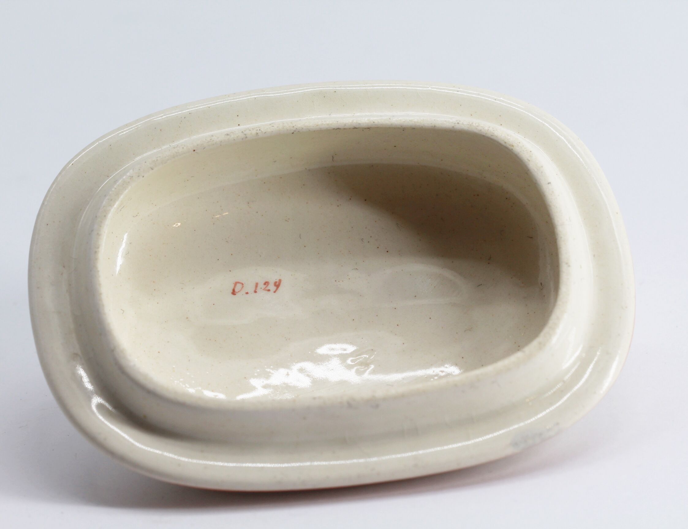 Old ceramic soap holder