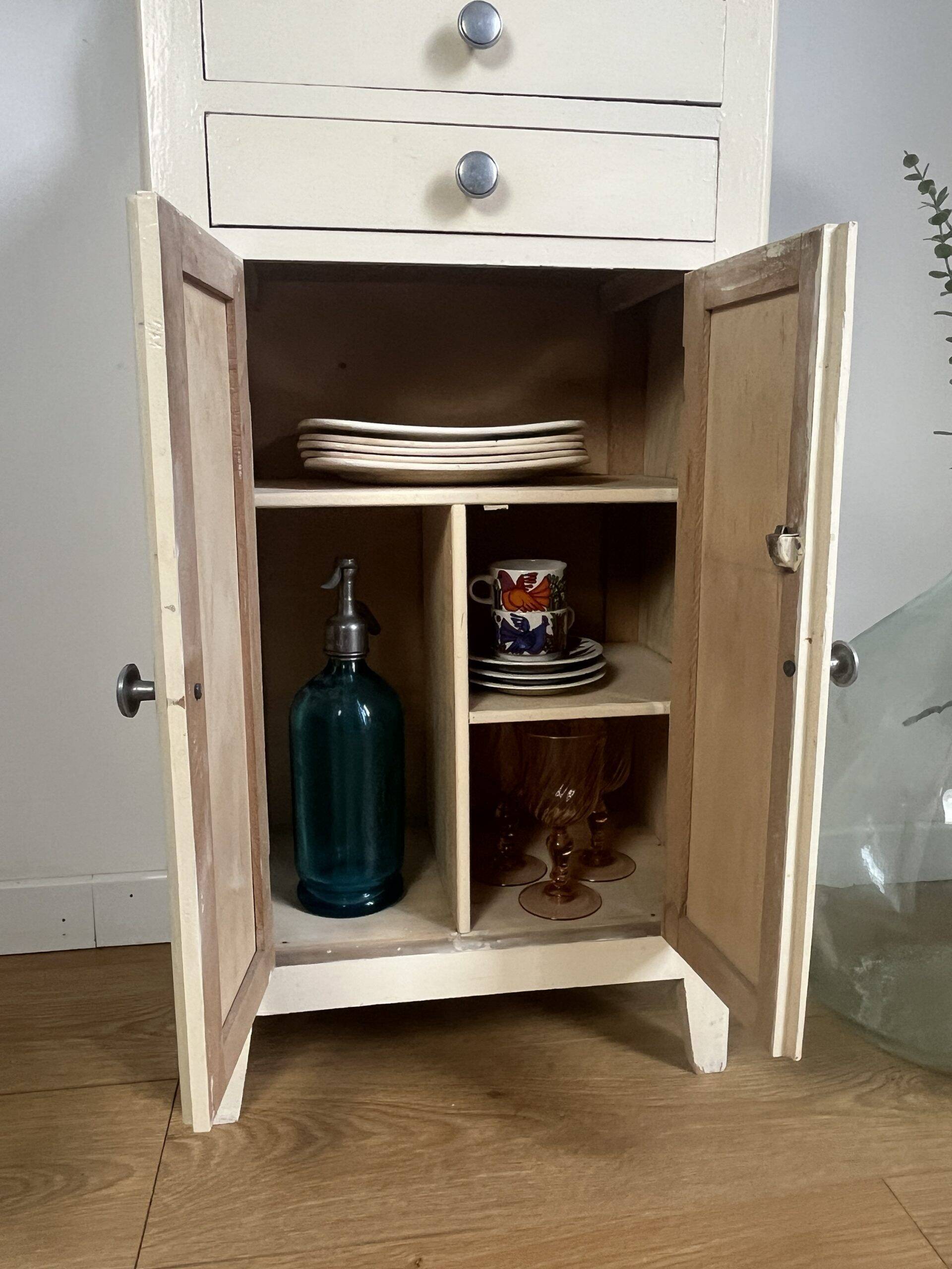 Small vintage confiturier parisian mini buffet style