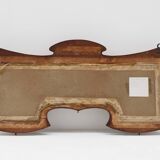 Art Nouveau Wall-Mounted Coat Rack with Framed Watercolors by Cassier, Belg