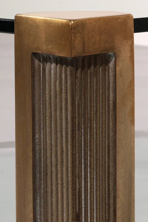Table basse de Peter Ghyczy modèle T14 design vintage des années 1970 (140x80x45)
