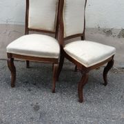 Paire de chaises chêne massif