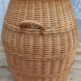 wicker laundry basket
