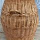 wicker laundry basket