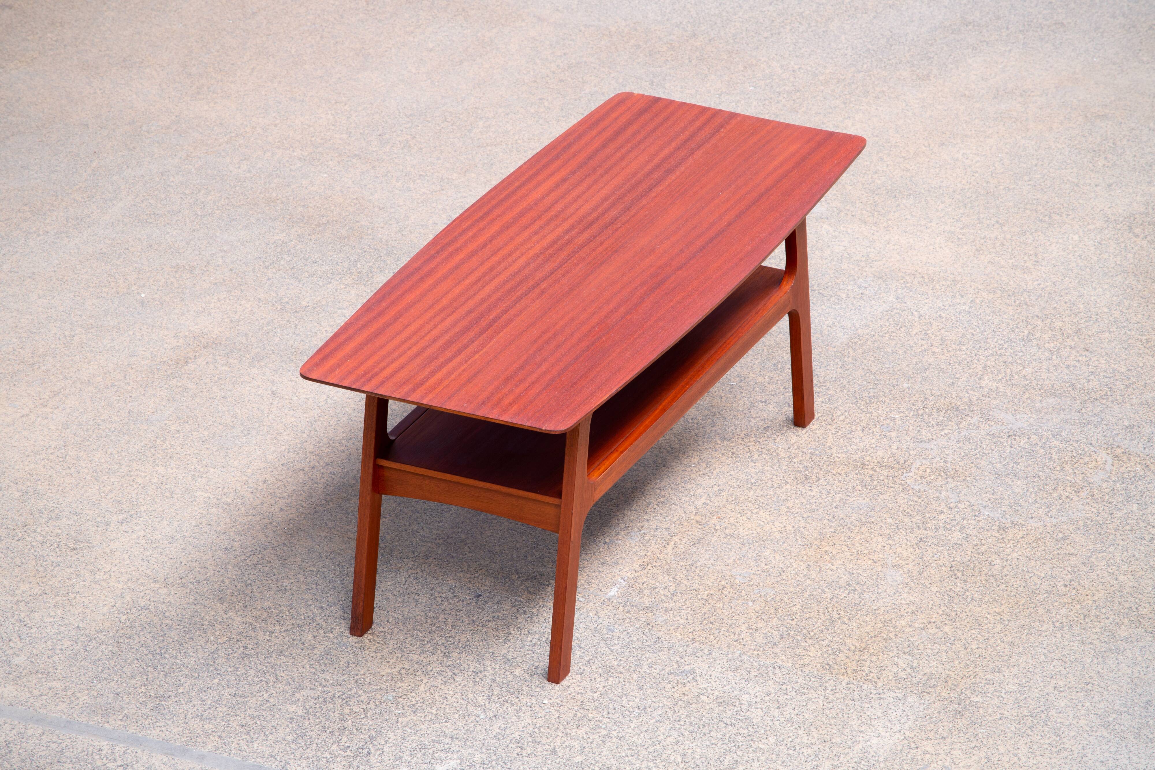 Vintage scandinavian coffee table 1960