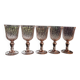 5 verres à pied Rosaline