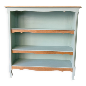 Bibus revisited blue and wood