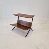 Mid century dutch side table or magazine rack, 1960's