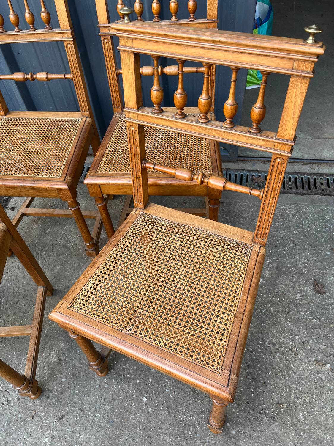 Cane chairs