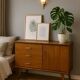 Vintage oak sideboard from the 60s
