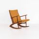 Chaise berçante par Georg Jensen pour Kubus