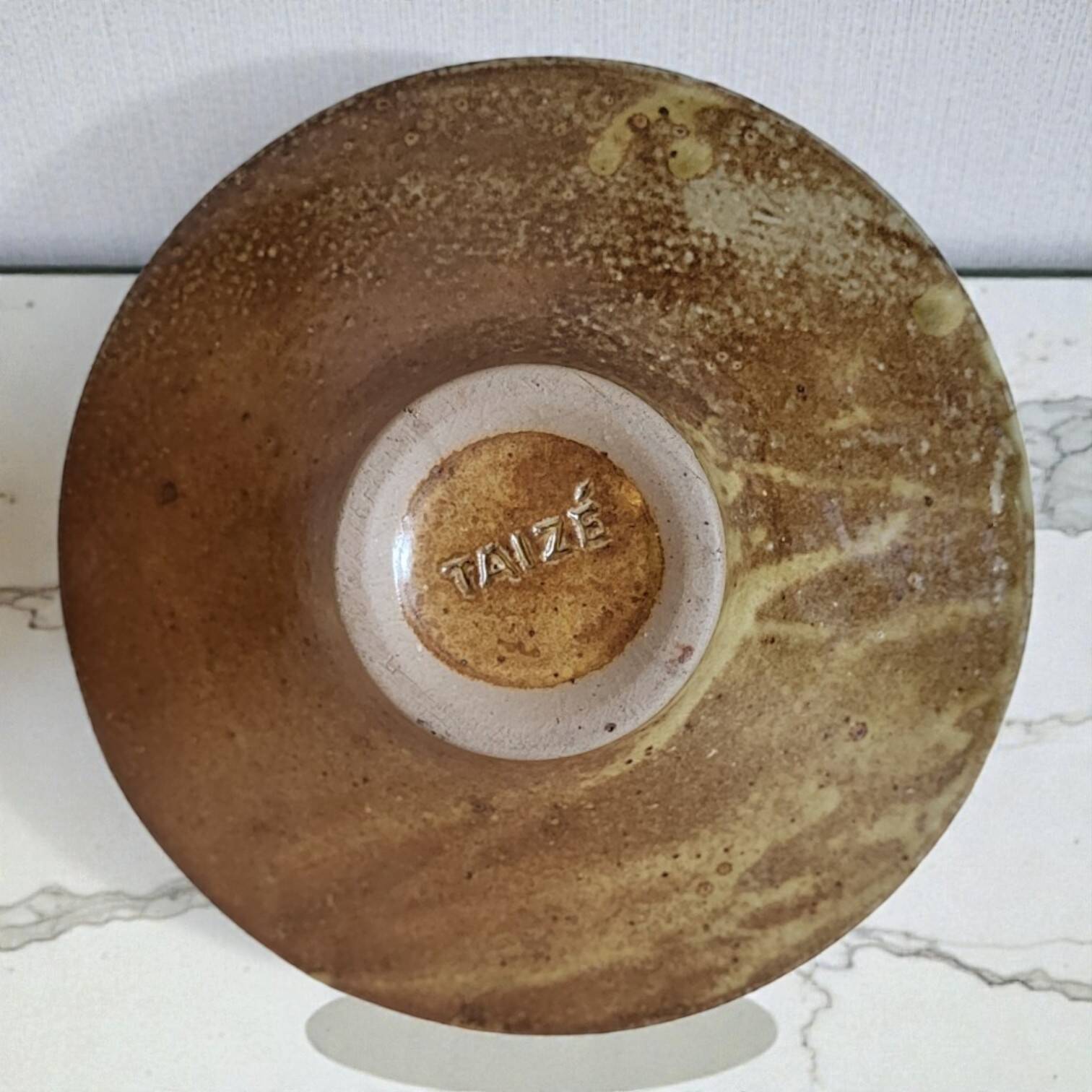 Taizé stoneware oil lamp - Daniel de Montmollin