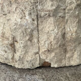 Vintage travertine column 70s-80s