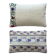 Set of 2 vintage embroidered cushion covers 36x61 cm
